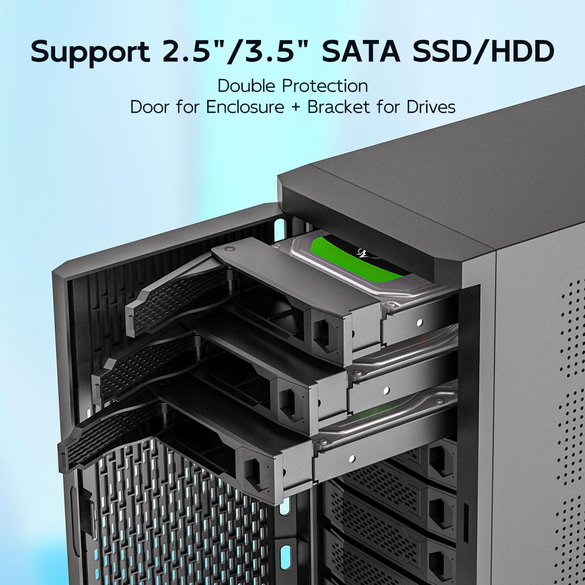 8×2のraid01に使用 830 Crucial T705×8枚のRAID0で60GB/sの超高速SSDを試してみた